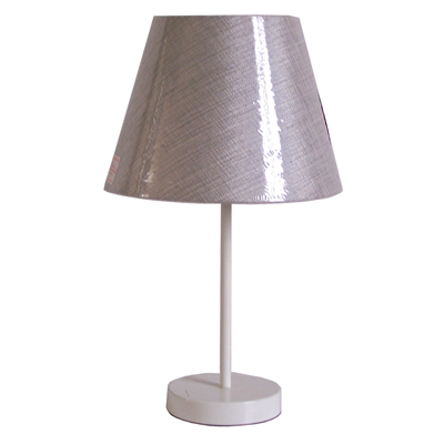 TRF100001  10 inch modern fabric table lamp cloth lighting 