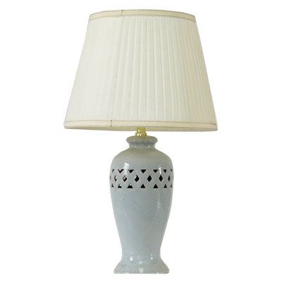 TRF130002 modern ceramics  lamp fabric table lighting