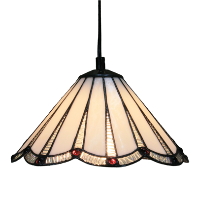 PL100012 10 inch Tiffany Style 1-light Pendant Lamp
