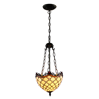 PL100022 10 inch Tiffany Style grape 1-light Pendant Lamp with chain  hanging lamp