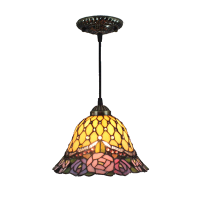 PL120028 12 inch Tiffany Style Pendant Lamp stained glass hanging lighting