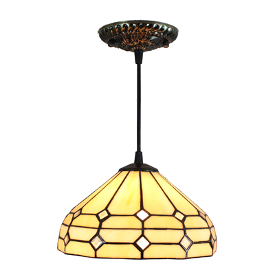 PL080007 8 inch Tiffany Style Pendant Lamp stained glass hanging lighting