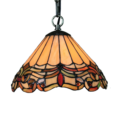 PL160006 16 inch Tiffany Style Pendant Lamp stained glass hanging lighting