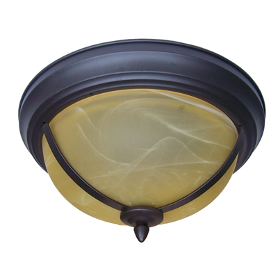 CL150000 15 inch tiffany ceiling lamp Round Glass Flush Mount Ceiling Lighting