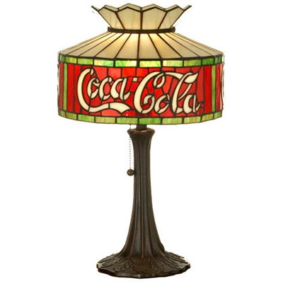 TL120019 12 inch TIFFANY LAMP table lamp Cocacola letter lamp 