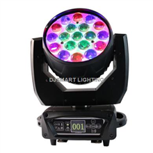 19x15w RGBW ZOOM LED Wash Moving Head Light