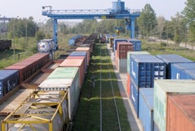 LCL cargo railway transport