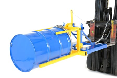 Forklift oil drum converter