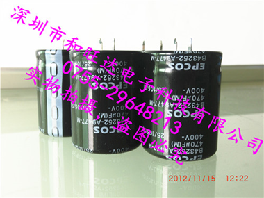 铝电解电容器 B43252A9477M000