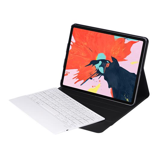 新 2018  iPad 12.9 寸无线蓝牙键盘皮套 可分拆保护套