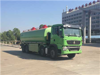 重汽豪沃21.4方污泥自卸车21.4方液态污物运输车