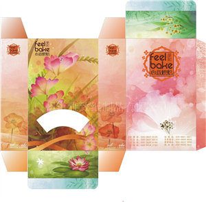 广州水彩包装纸盒印刷，食品包装盒订做厂家