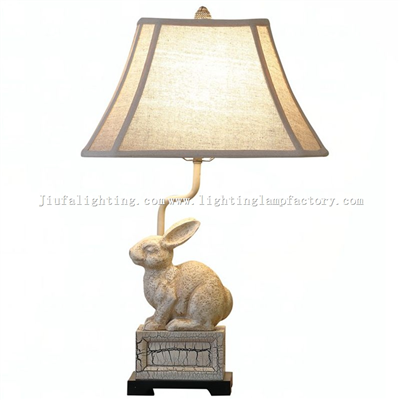 TRF140013 Rabbit table lamp bunny table light wedding table lamp