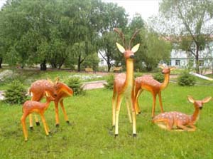 佳木斯景观雕塑仿真动植物雕塑