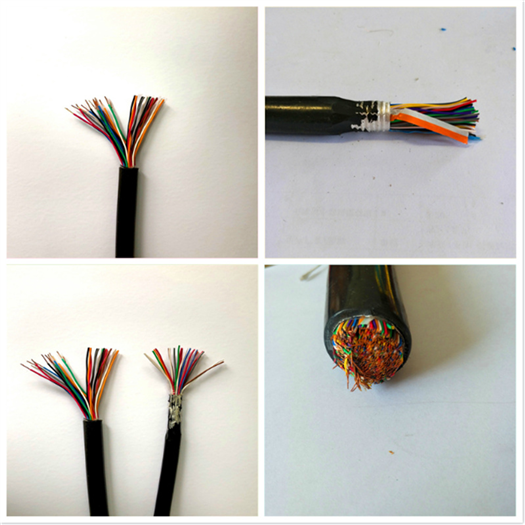 RVVP 4芯0.3-2.5屏蔽线信号电缆