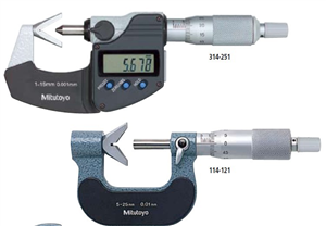 314-351 V型測(cè)貼千分尺 三豐千分尺 三豐外徑千分尺