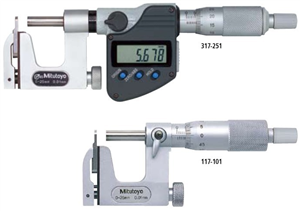 317-251 可更換測(cè)貼型千分尺 三豐量具 三豐千分尺
