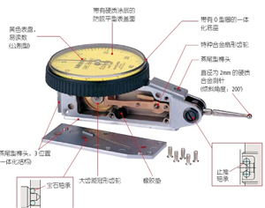 513-426E 513-426A 水平型杠桿百分表 三豐杠桿表