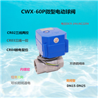 CWX-60P微型电动球阀不锈钢阀体