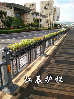 宁波市花箱道路护栏