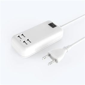 欧菲斯HW187排插4口USB多功能插排多孔接线板家用安全电源插线板 
