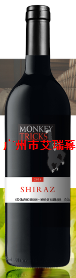 澳洲猴标西拉红葡萄酒