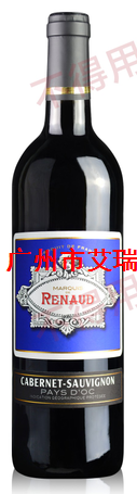 雷诺侯爵赤霞珠红葡萄酒