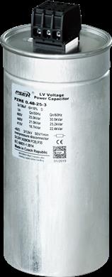 Low voltage power capacitor