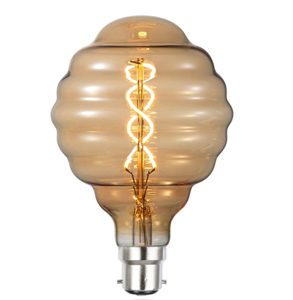 MF Decorative spiral LED filament bulb dimmable