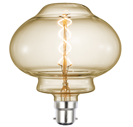 DL Decorative spiral LED filament bulb dimmable