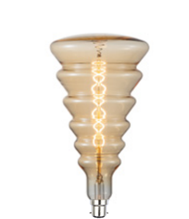 SDSH Decorative spiral LED filament bulb dimmable