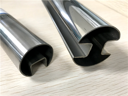 Stainless Steel Round Slot Tube for Glass Fence