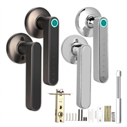 WF-016 Bluetooth Fingerprint Tuya Smart Door Lock Keyless Entry Home Security Door Lock