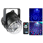 USB LED Crystal Magic Ball light for Party Disco Club