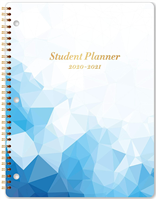 Student Planner 2020-2021 - School Planner with Stickers, July 2020-June 2021, 8.4