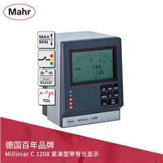 Mahr Millimar C 1208 紧凑型带背光显示电子长度测量仪