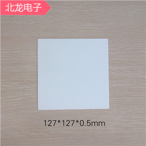 无孔氧化铝陶瓷片 氧化铝陶瓷基片127*127*0.5mm 氧化铝散热陶瓷板