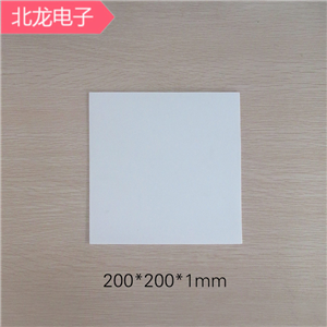 氧化铝陶瓷片200*200*1mm 无孔陶瓷绝缘散热片大规格耐高温陶瓷片