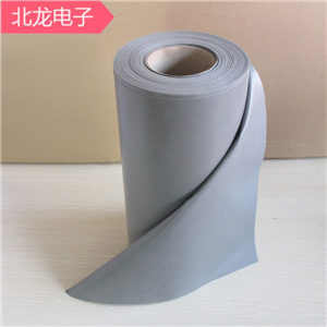 高導熱矽膠布0.3mm硅膠布絕緣布厚0.3mm*300寬灰色矽膠布