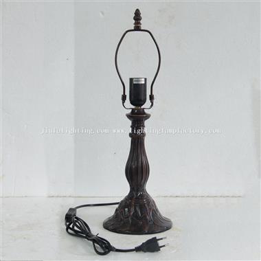 B0001M Medium Table Lamp Floral Base Only Suitable for 12 inch(30cm) Lampshade 1 E27/E26 Bulb Holder