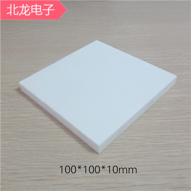 95氧化铝陶瓷片100*100*10mm 耐高温耐高压 刚玉板