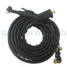 WP-18/18F/18V/18FV TIG COMPLETE TORCH, WATER COOLED (4M/8M OR 5M/10M)