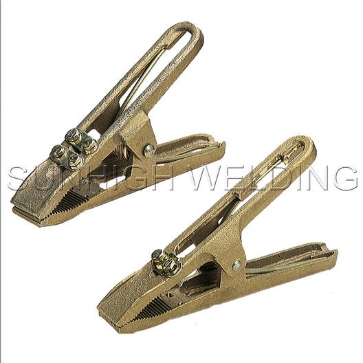EURO EARTH CLAMP GROUND CLAMP ALL BRASS 500A 600A 800A