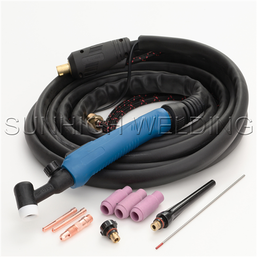 SR/WP17FV-1A COMPLETE TORCH, WHOLE CABLE (4M/8M OR 5M/10M)