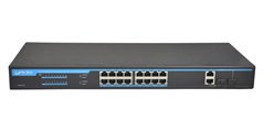 S2018-P 16+2G Ports POE Switch with internal power supplies
