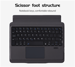 T206 For iPad 7th Gen 10.2 Inch  detachable  trackpad keyboard case