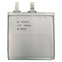 鋰錳軟包電池CP405050-2450mAh