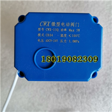 【實物】CWX-15Q CR04 AC/DC9-24V DN15不銹鋼微型電動閥門交直流