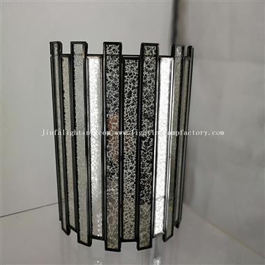 WL120100 Mercury Glass Wall Sconce Wall Lamp Light