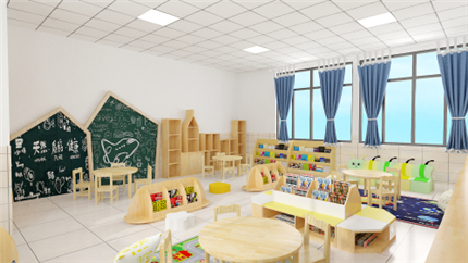 2023幼儿园阅览室装修